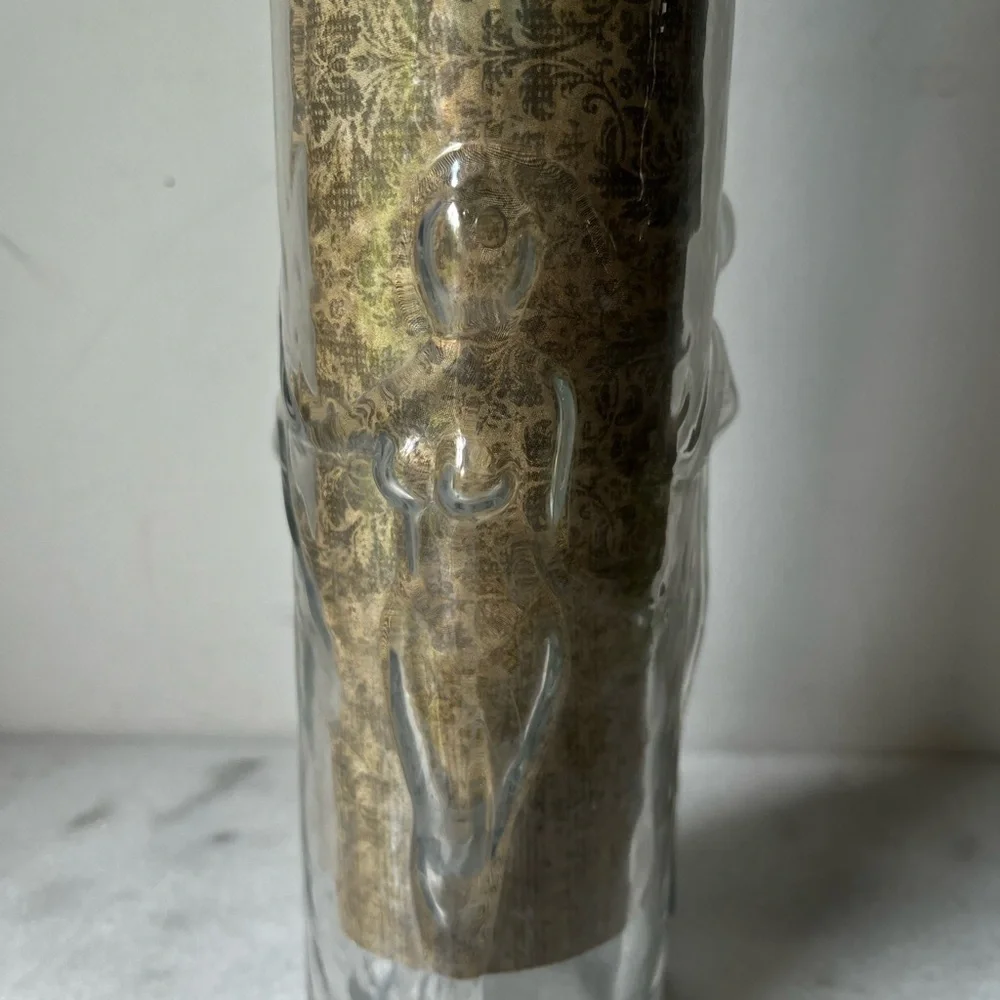 Vtg Libbey Molded Replacement Drinking Glass/Vase 